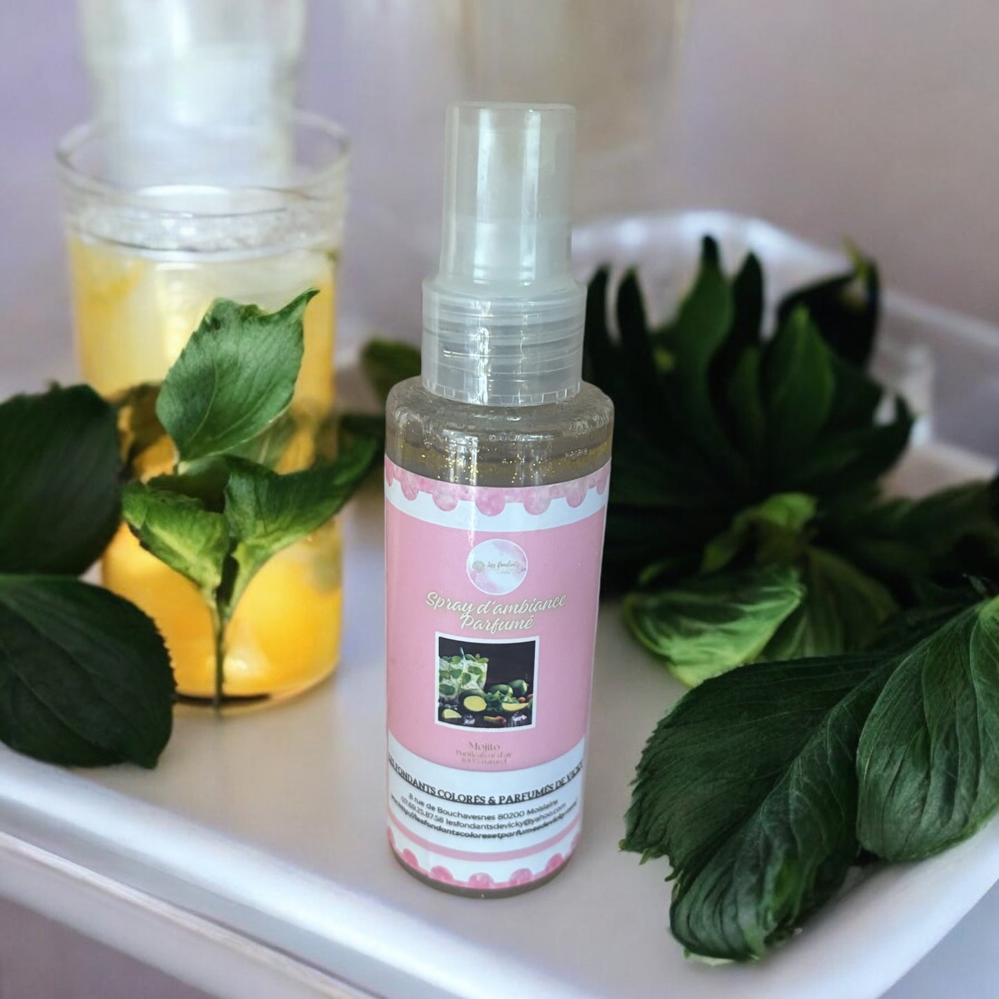 Spray d’ambiance parfum Mojito